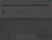 Tablet Screenshot of gmconfeccoes.com